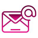 Cartoon email icon